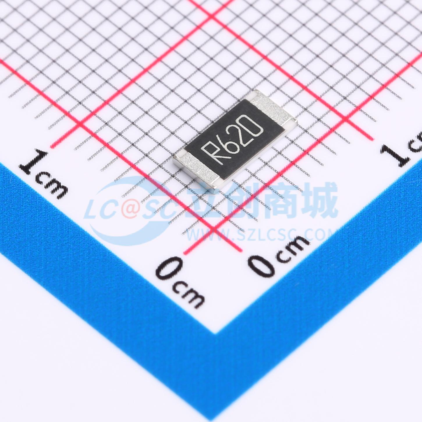 点击查看大图 CR2512J1R620G实物图