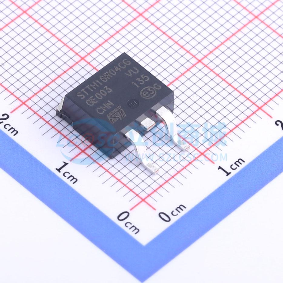 点击查看大图 STTH16R04CG-TR实物图
