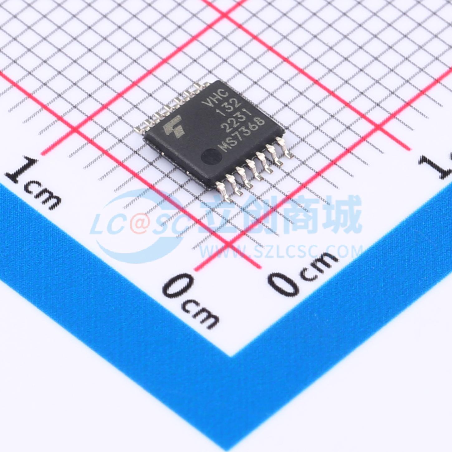 点击查看大图 74VHC132FT实物图