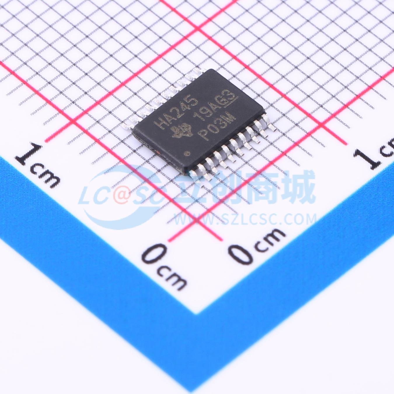 点击查看大图 SN74AHC245PW实物图