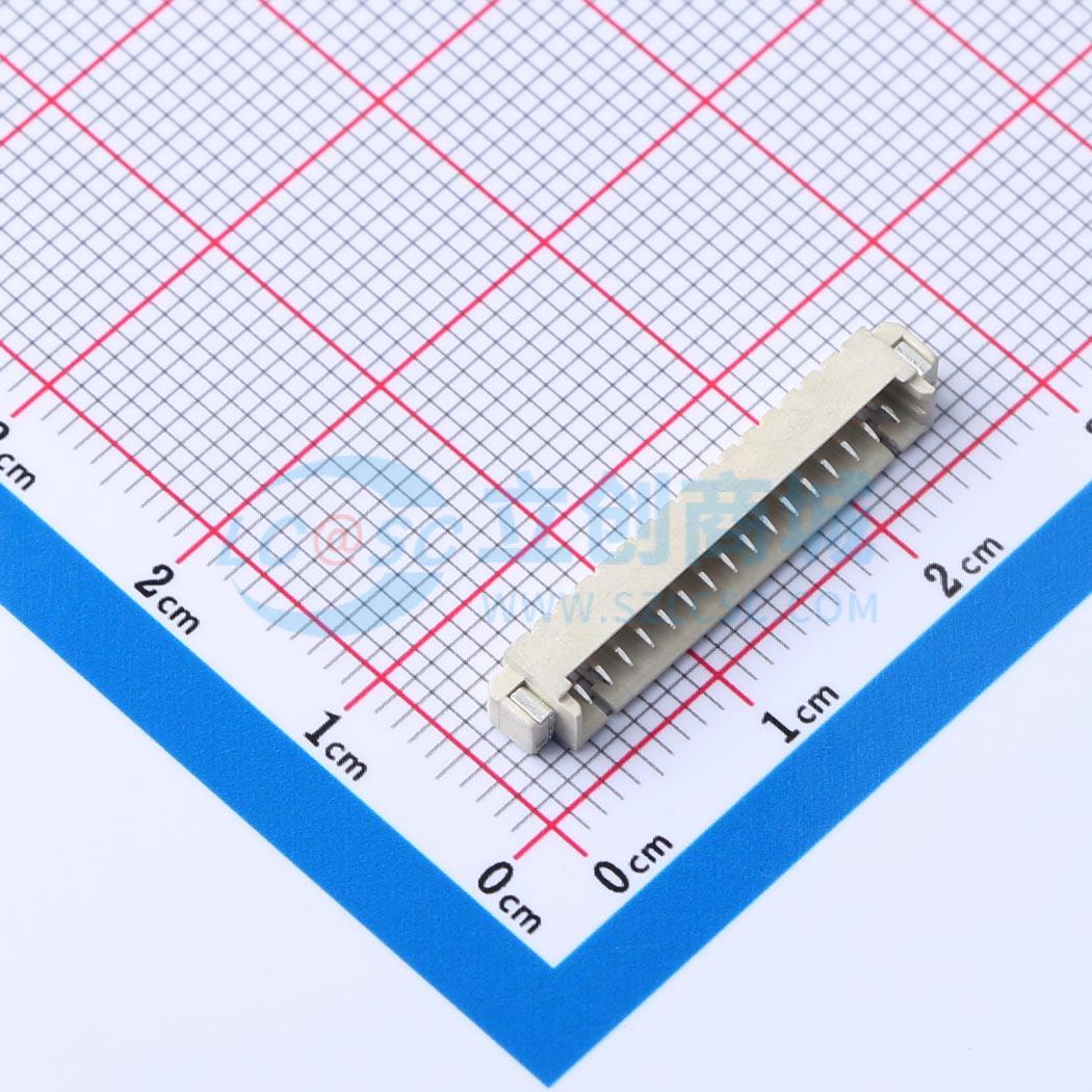 点击查看大图 1.25mm-16P WT实物图