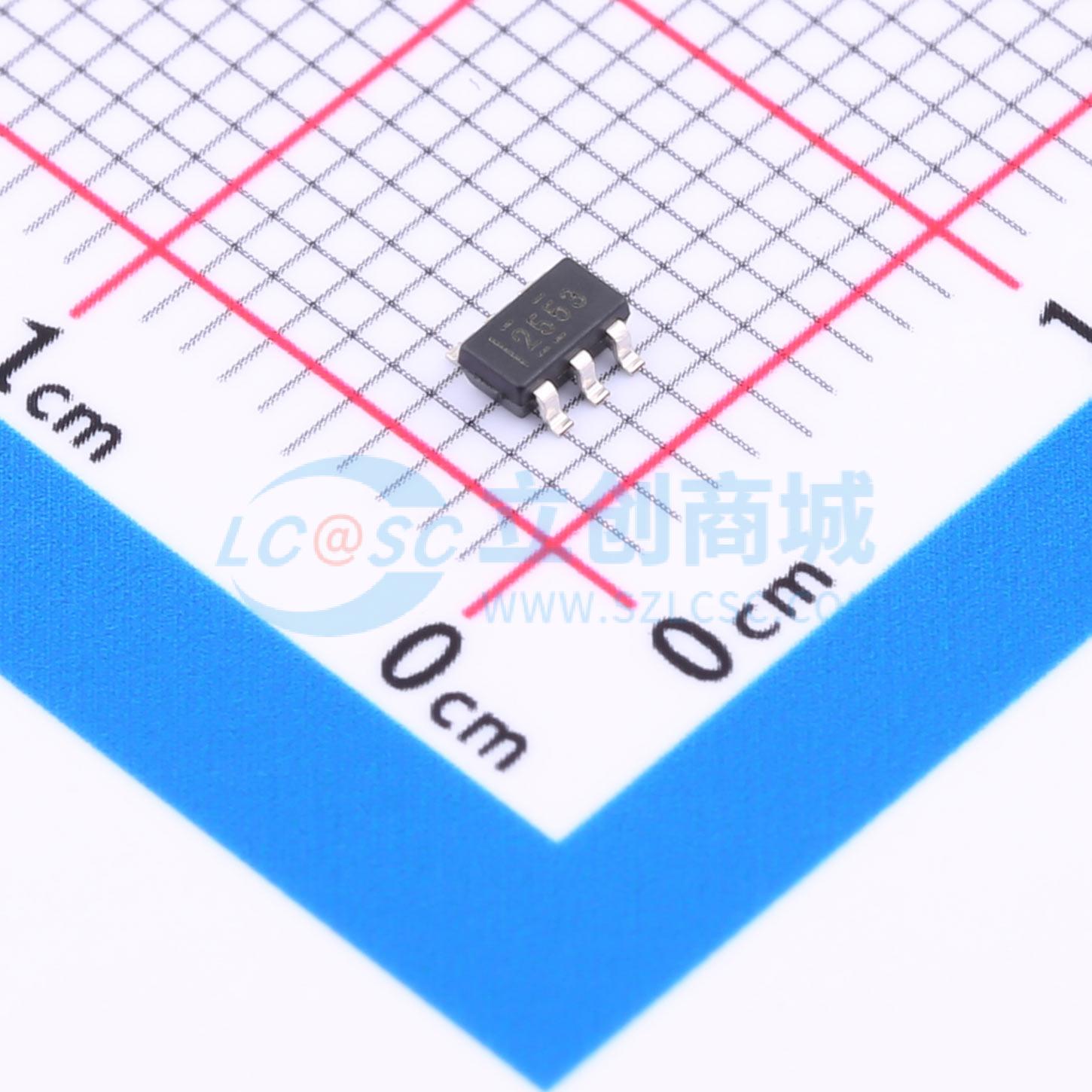 点击查看大图 TPS2553DBVT实物图