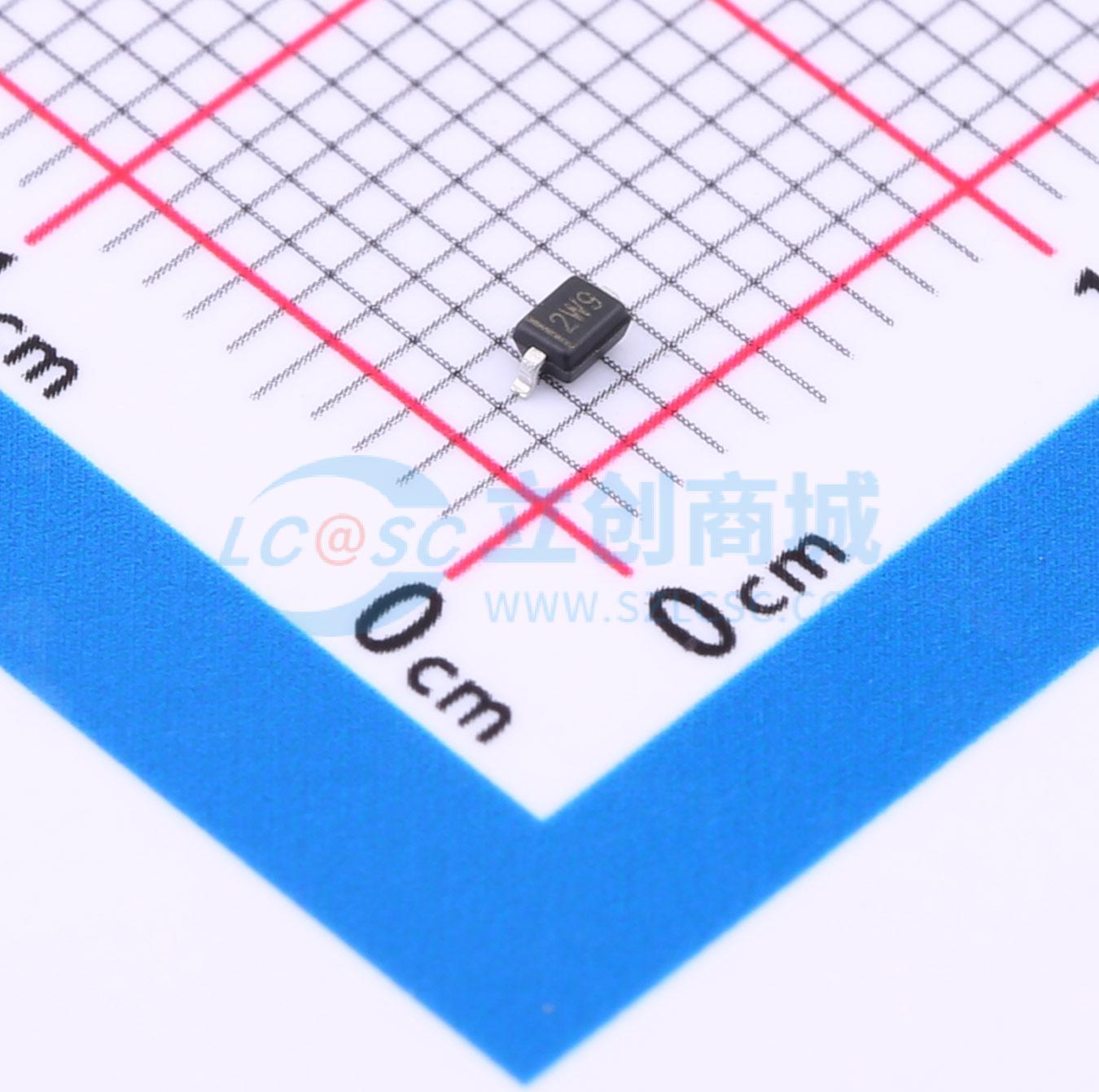 点击查看大图 BZT52B5V6S实物图