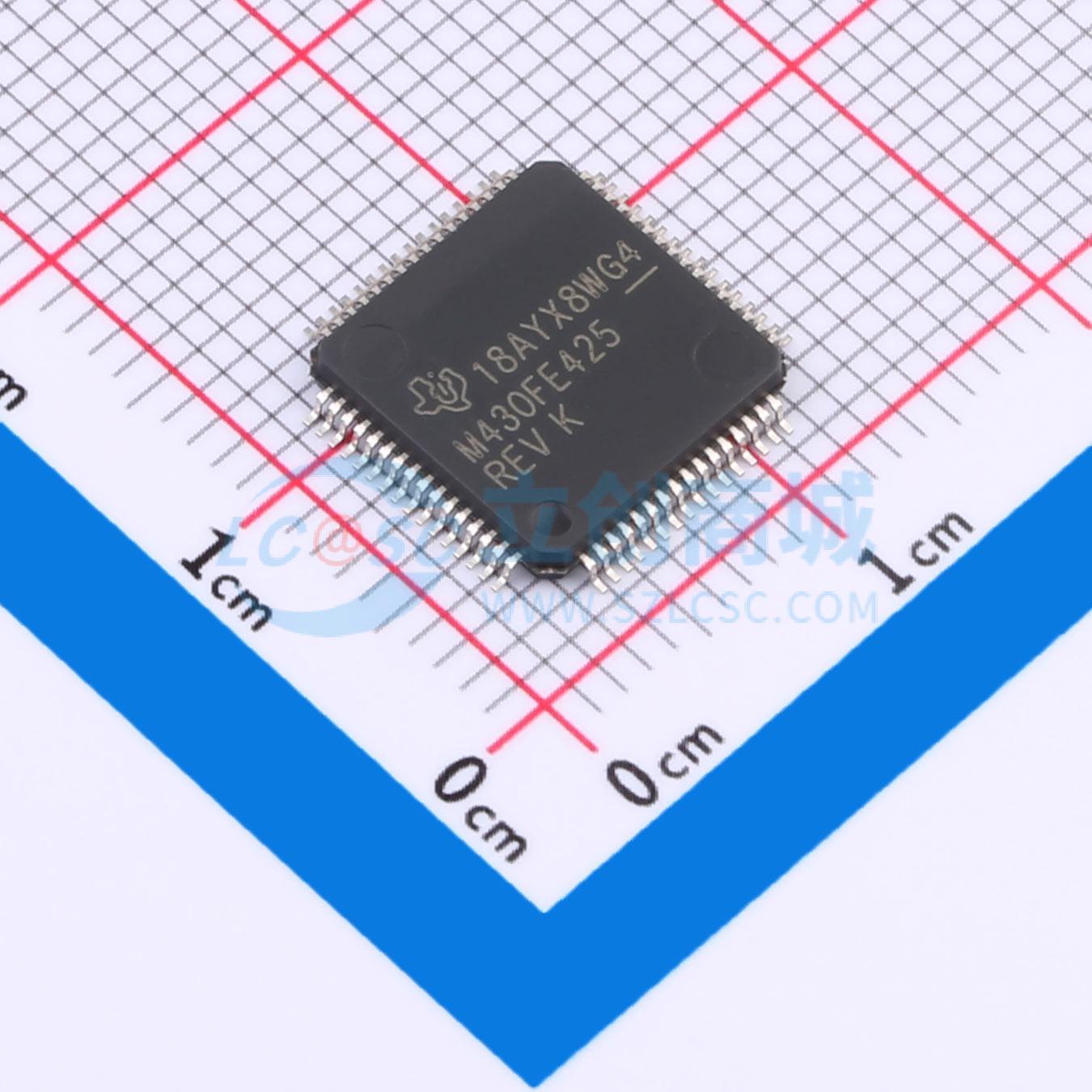 MSP430FE425IPMR实物图