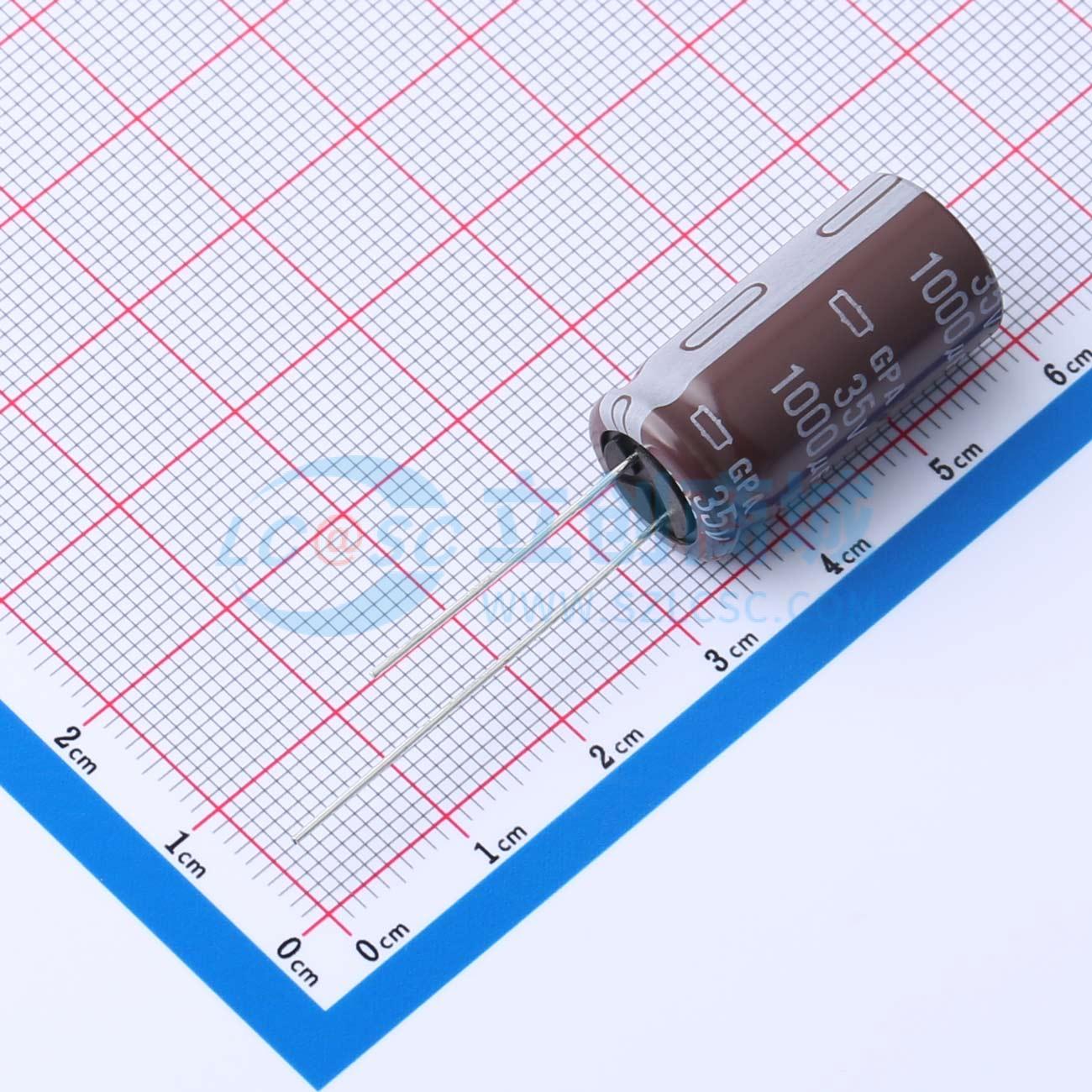 点击查看大图 EGPA350ELL102MK25S实物图