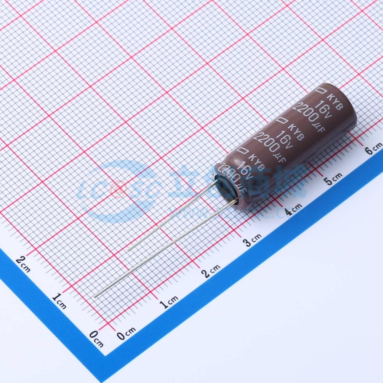 点击查看大图 EKYB160ELL222MJ30S实物图