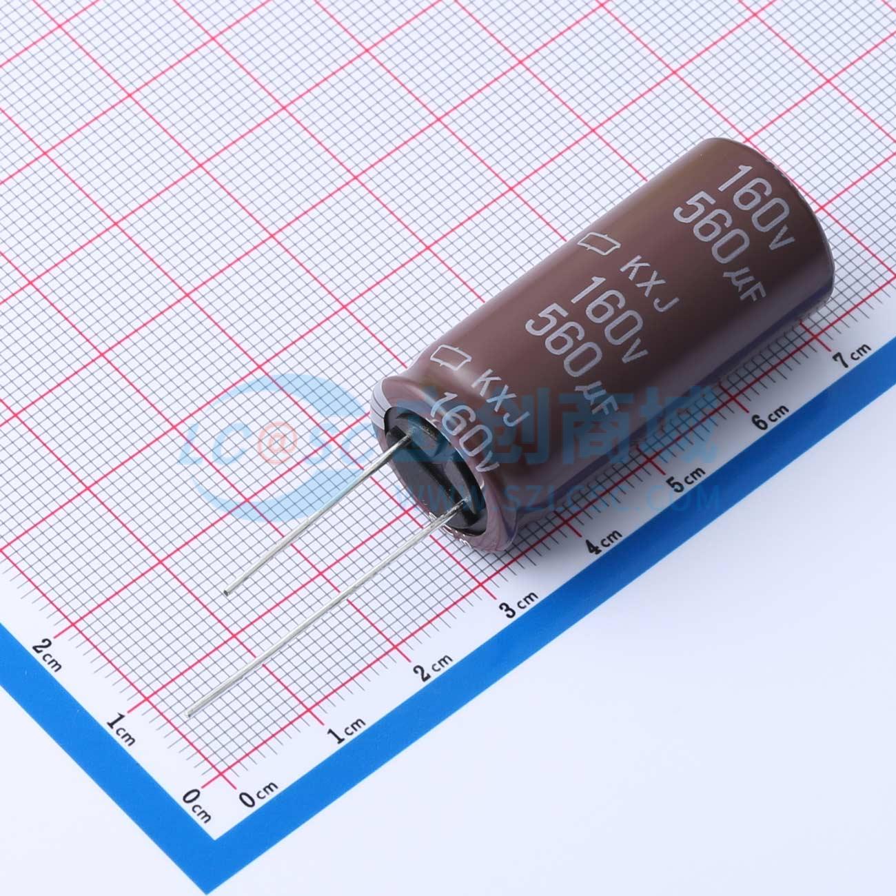 点击查看大图 EKXJ161ELL561MM40S实物图