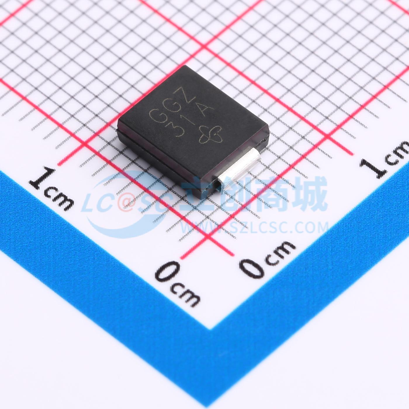 SMCJ100CA-E3/57T实物图