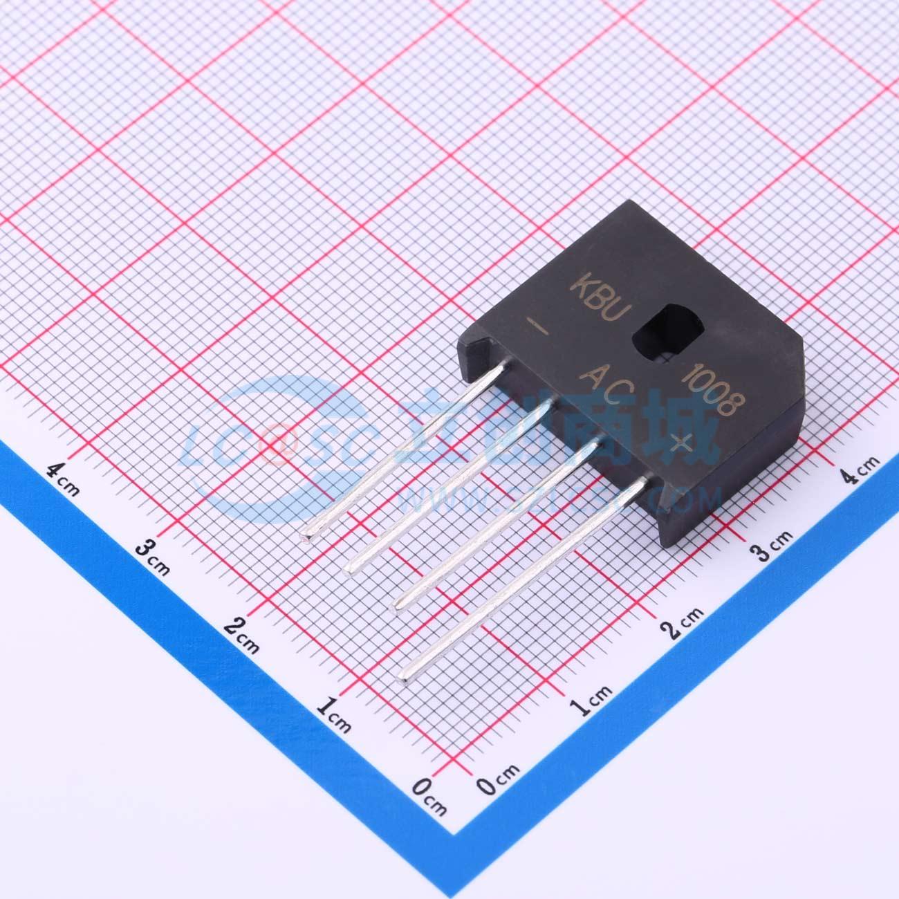 点击查看大图 KBU1008实物图