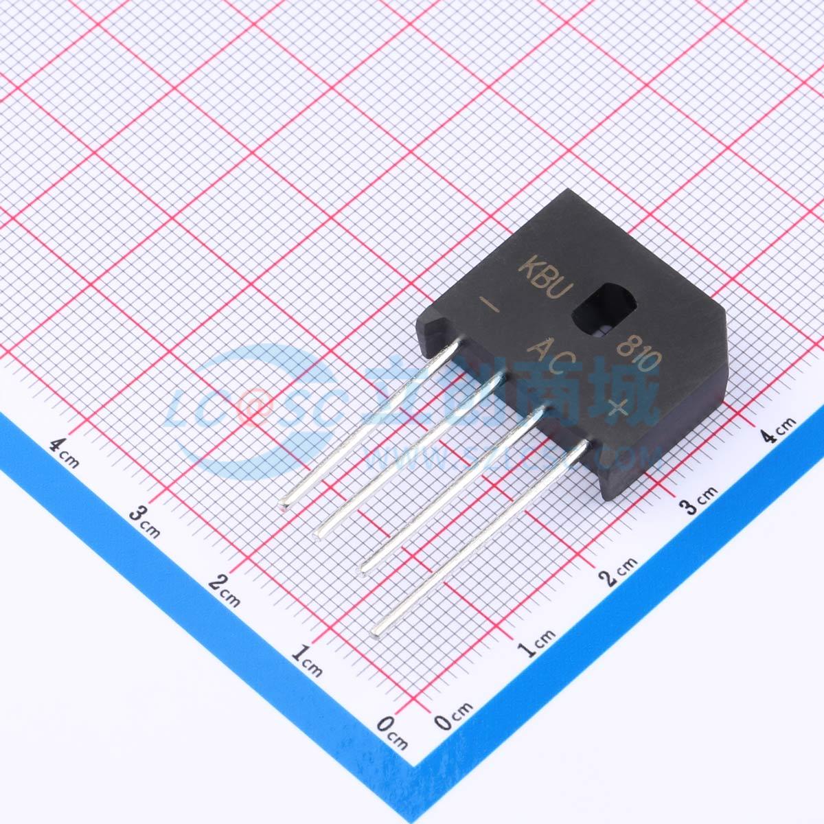 点击查看大图 KBU810实物图