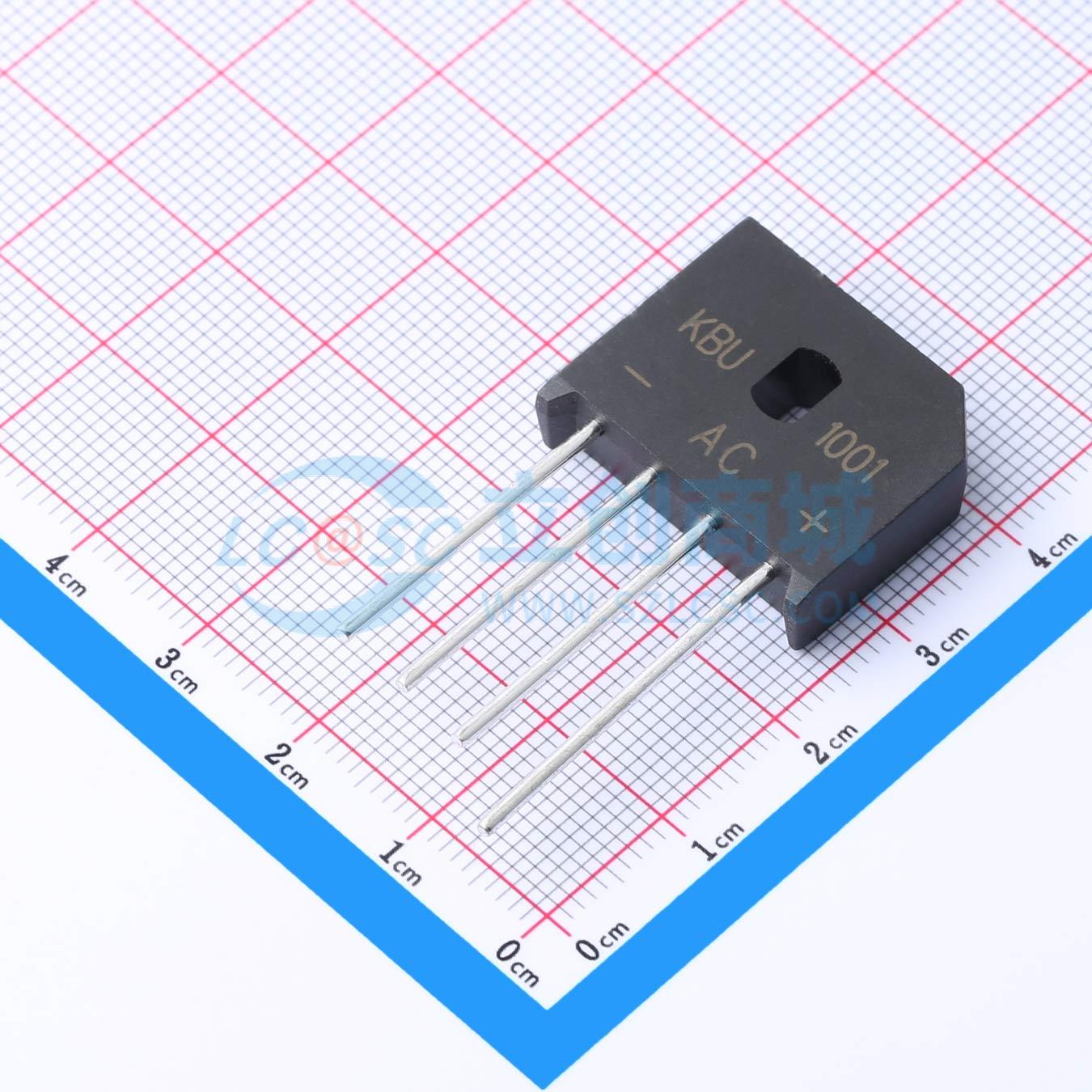 点击查看大图 KBU1001实物图