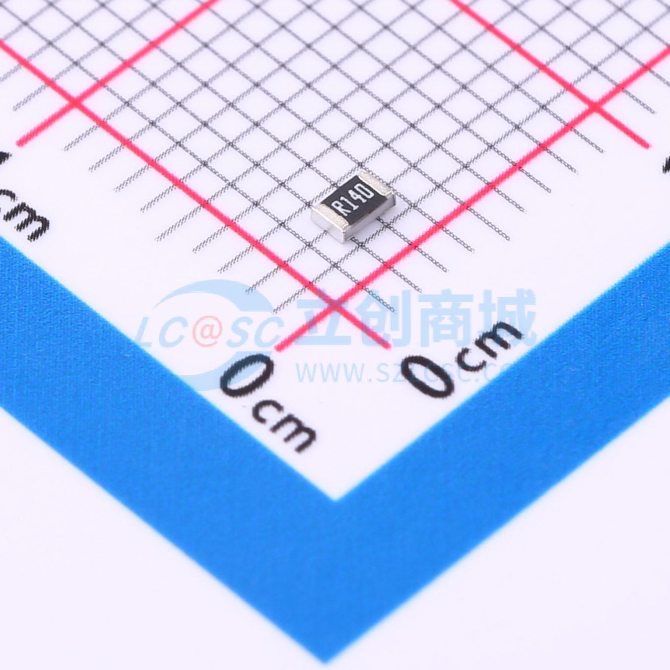 点击查看大图 CR0805J8R140G实物图