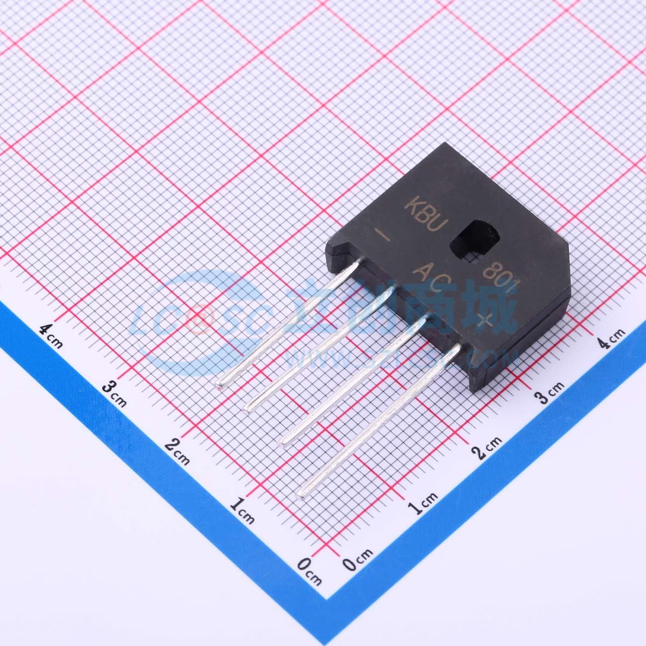 点击查看大图 KBU801实物图