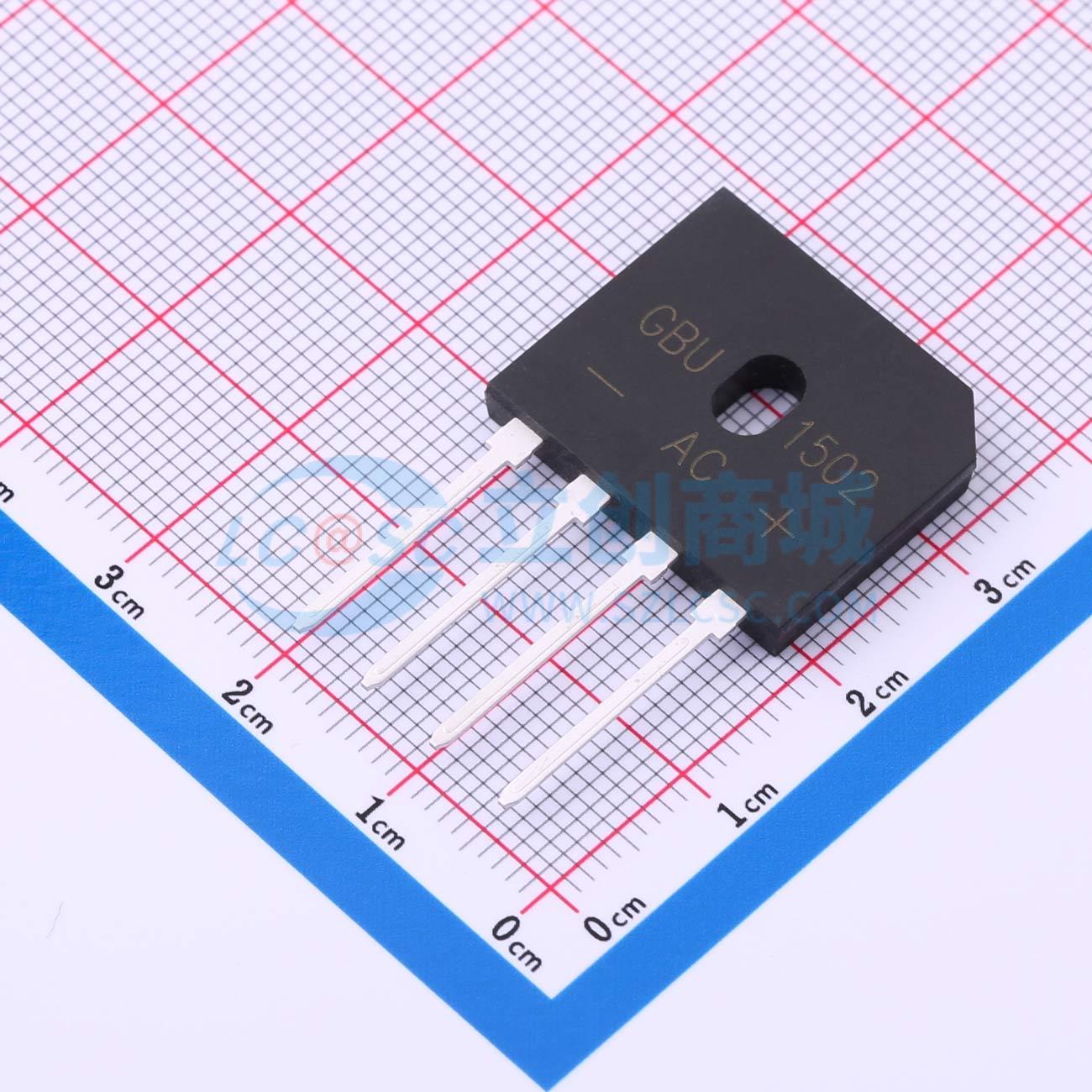 点击查看大图 GBU1502实物图