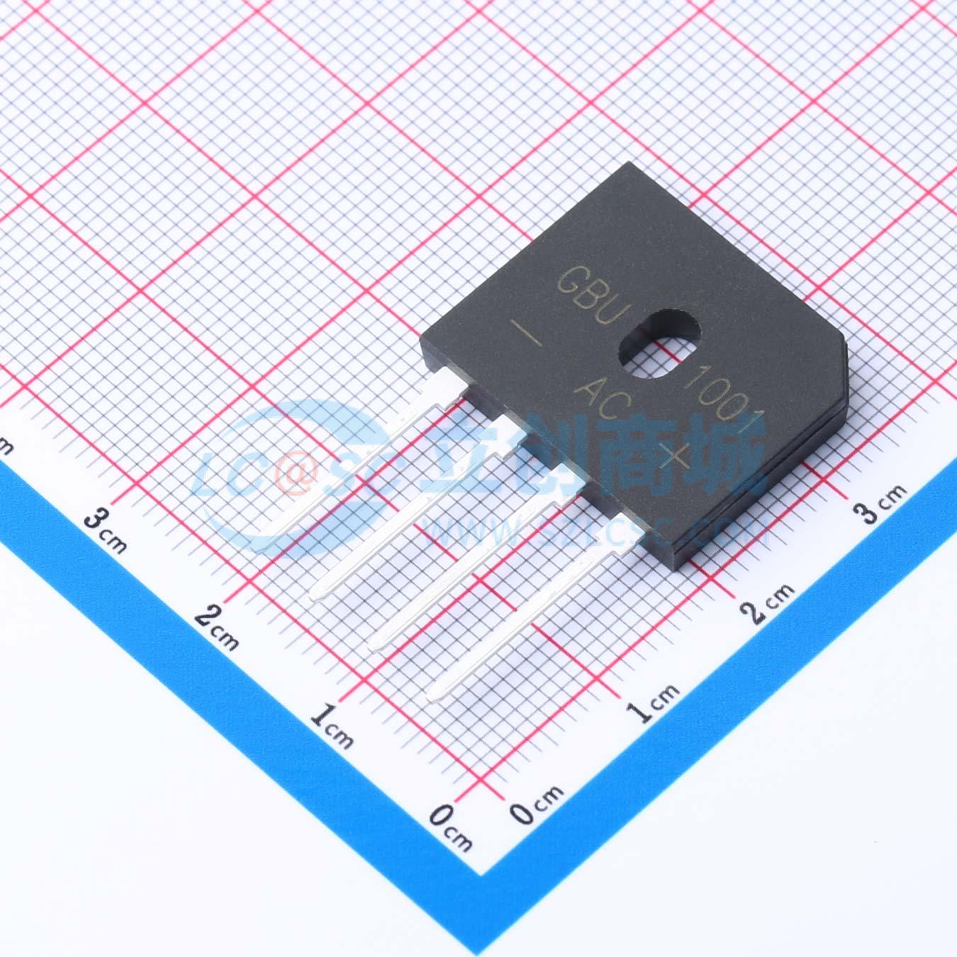 点击查看大图 GBU1001实物图