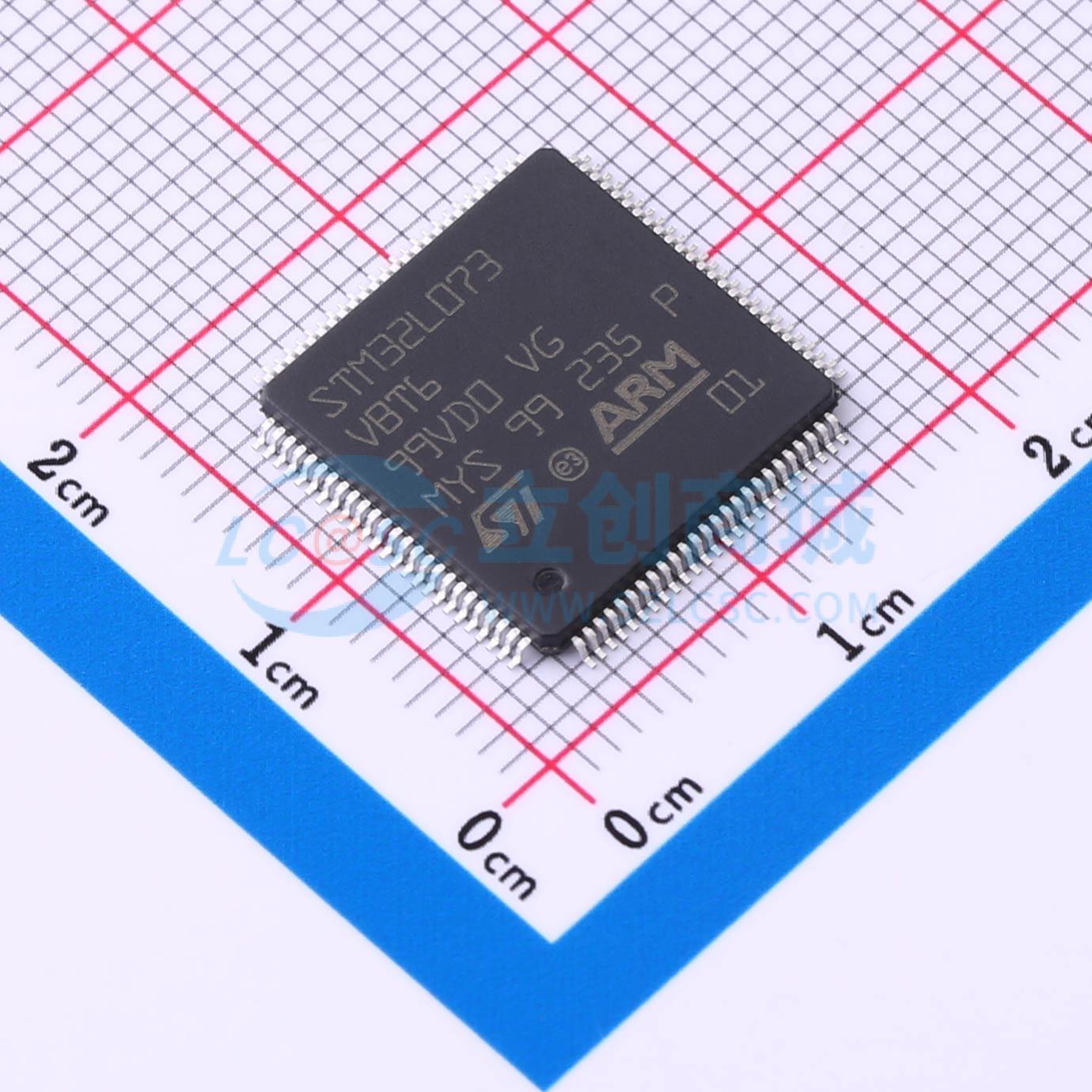 点击查看大图 STM32L073VBT6实物图