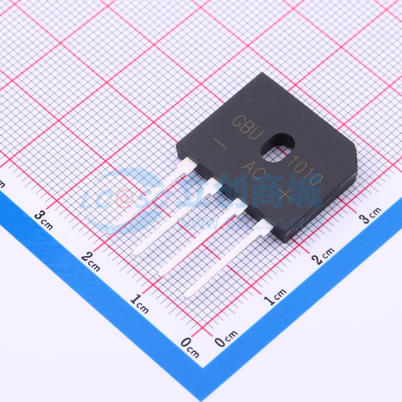 点击查看大图 GBU1010实物图
