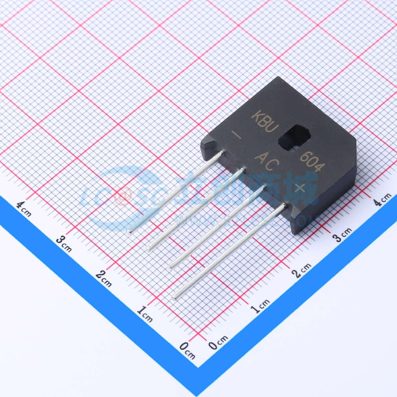 点击查看大图 KBU604实物图