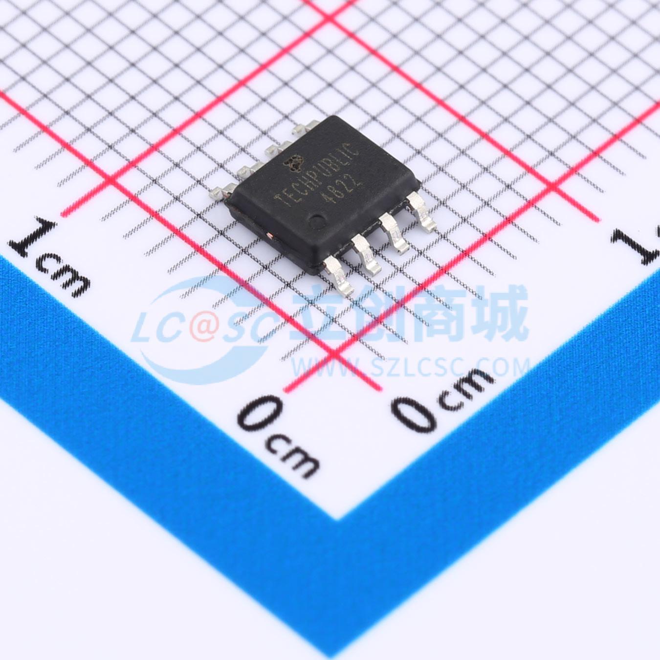 点击查看大图 AO4822实物图