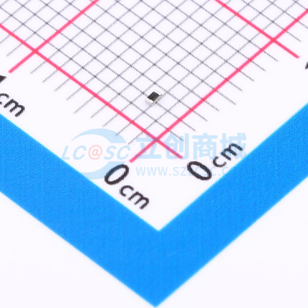 点击查看大图 CRCW040212R1FKED实物图