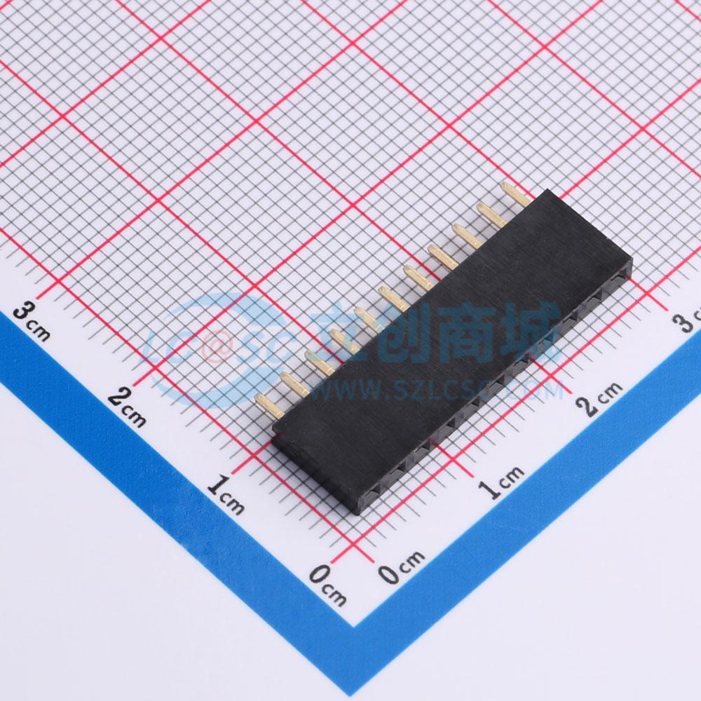 点击查看大图 PM2.54-1*11实物图