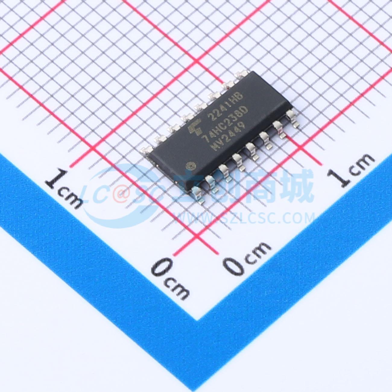 点击查看大图 74HC238D(BJ)实物图