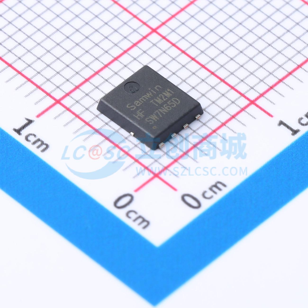 点击查看大图 SWHA7N65D实物图