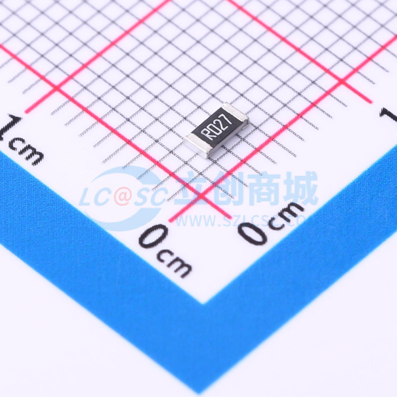 点击查看大图 CR1206J4R027G实物图