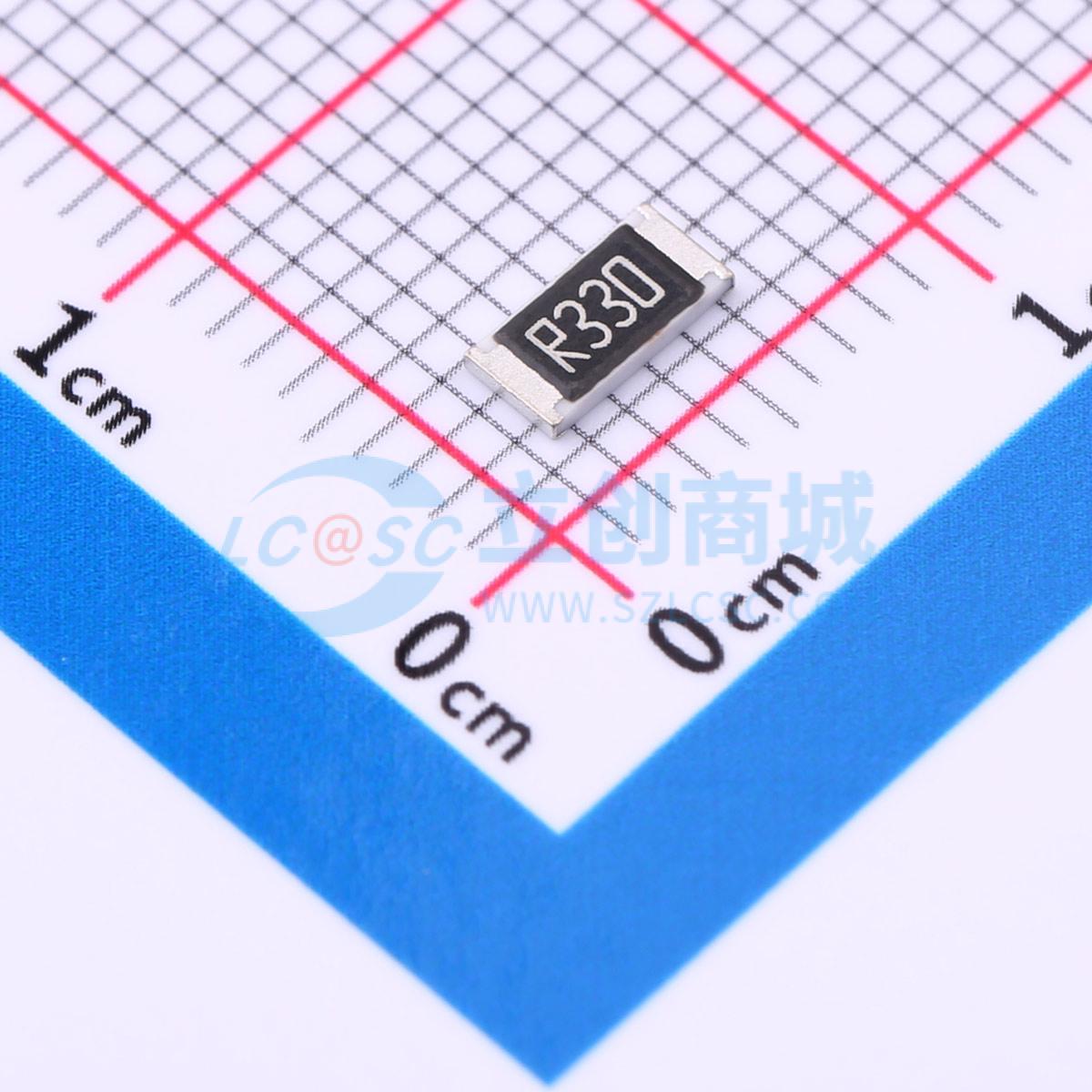 点击查看大图 CR2010J2R330G实物图