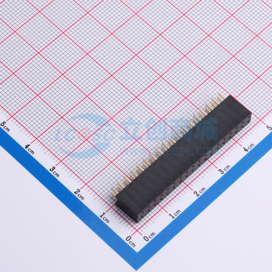 PM2.54-2*18实物图