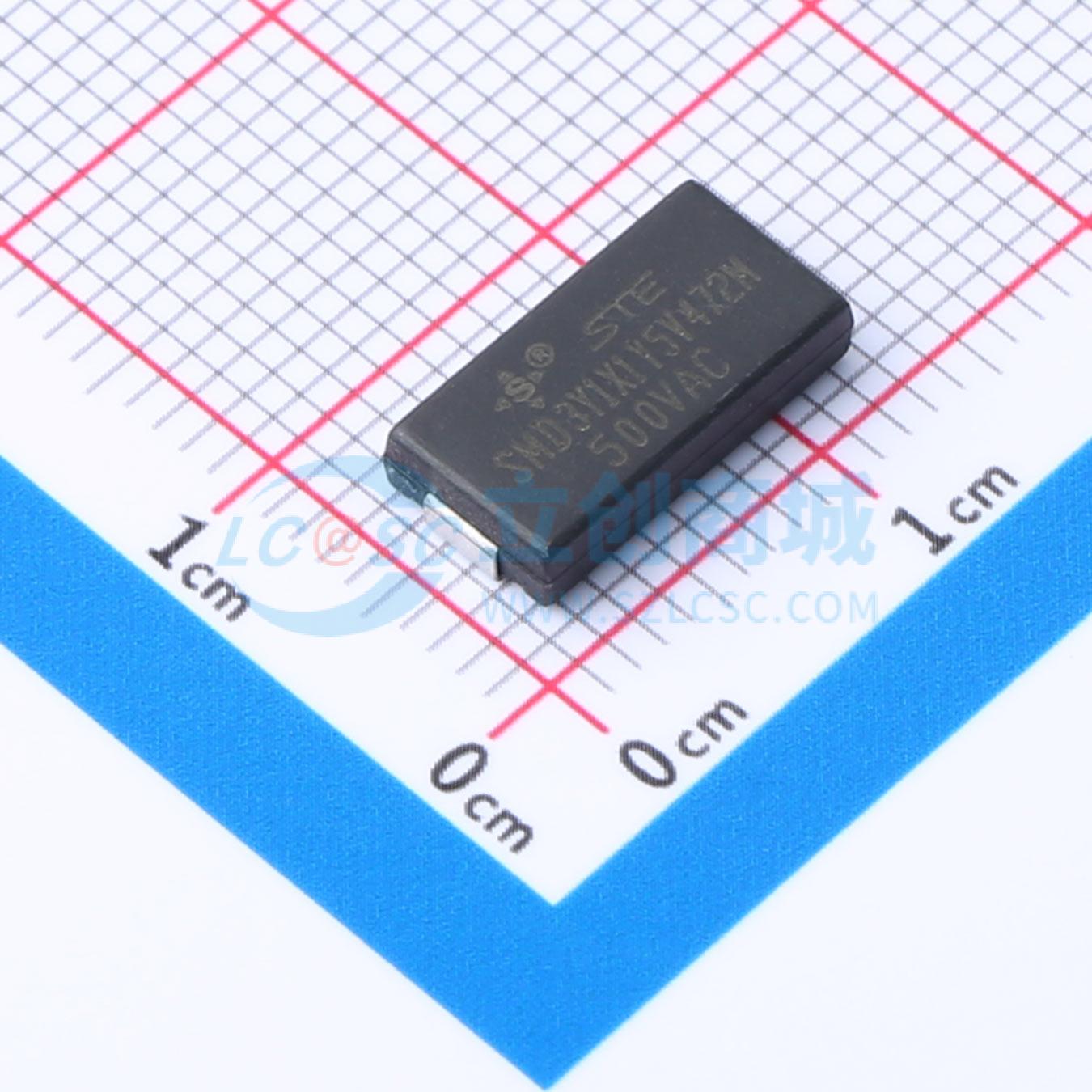 点击查看大图 ST3Y1Y5V472M500VAC实物图