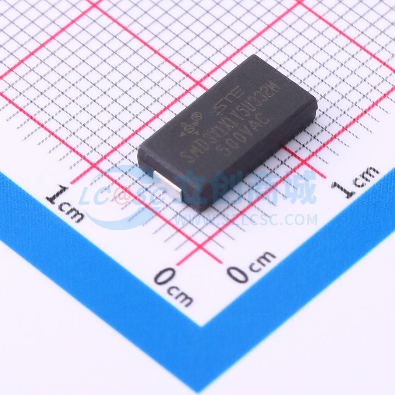 点击查看大图 ST3Y1Y5U332M500VAC实物图