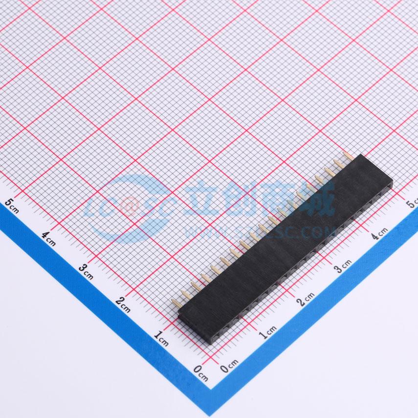 点击查看大图 PM2.54-1*19实物图