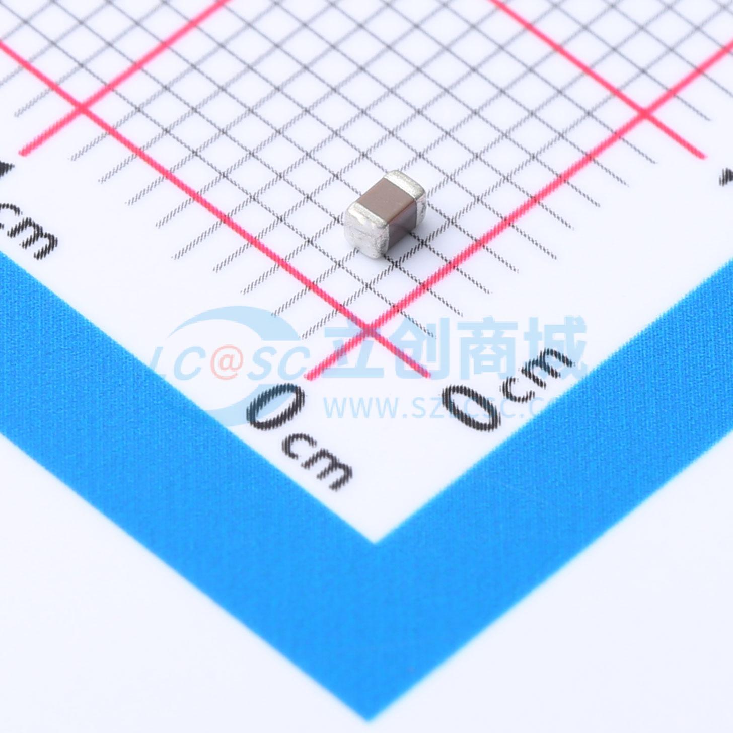 CGA4J3X7R1H105KT0Y0S实物图