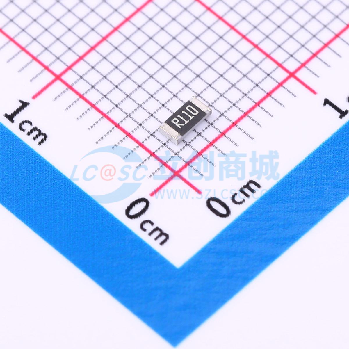 点击查看大图 CR1206J4R110G实物图