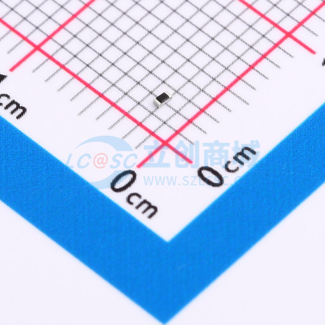 点击查看大图 CRCW0402768RFKED实物图