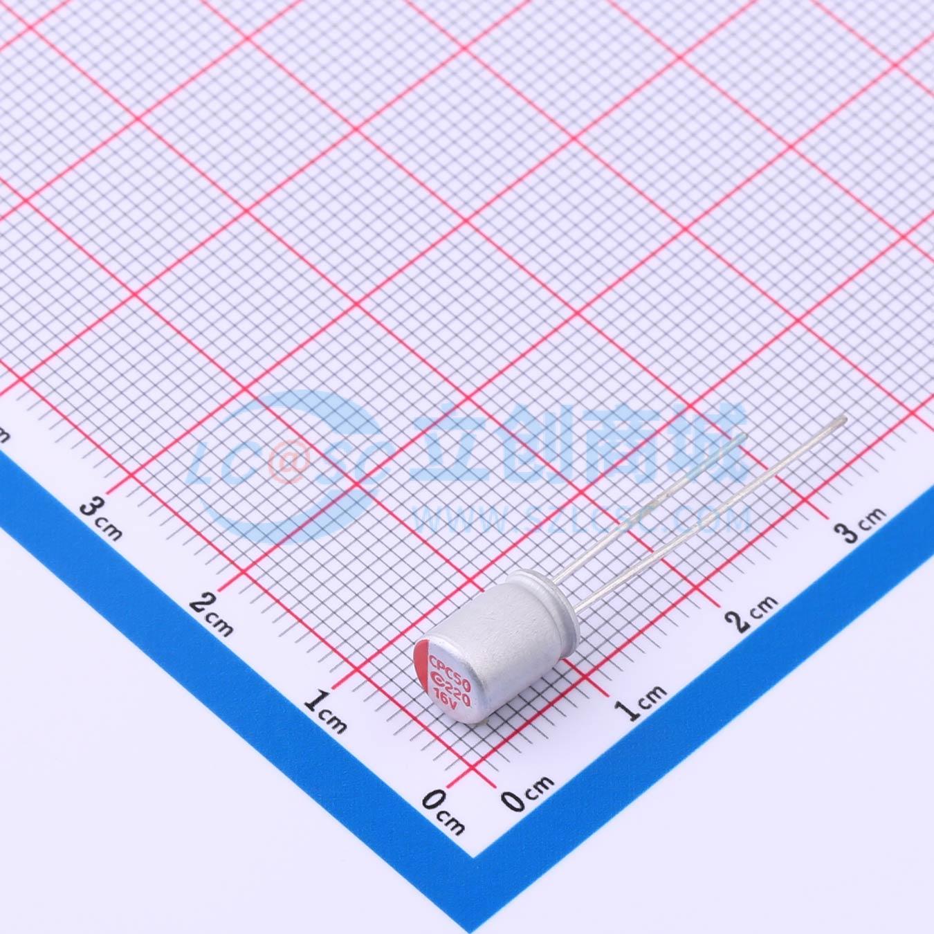 点击查看大图 160ARCP221M06X8P00实物图