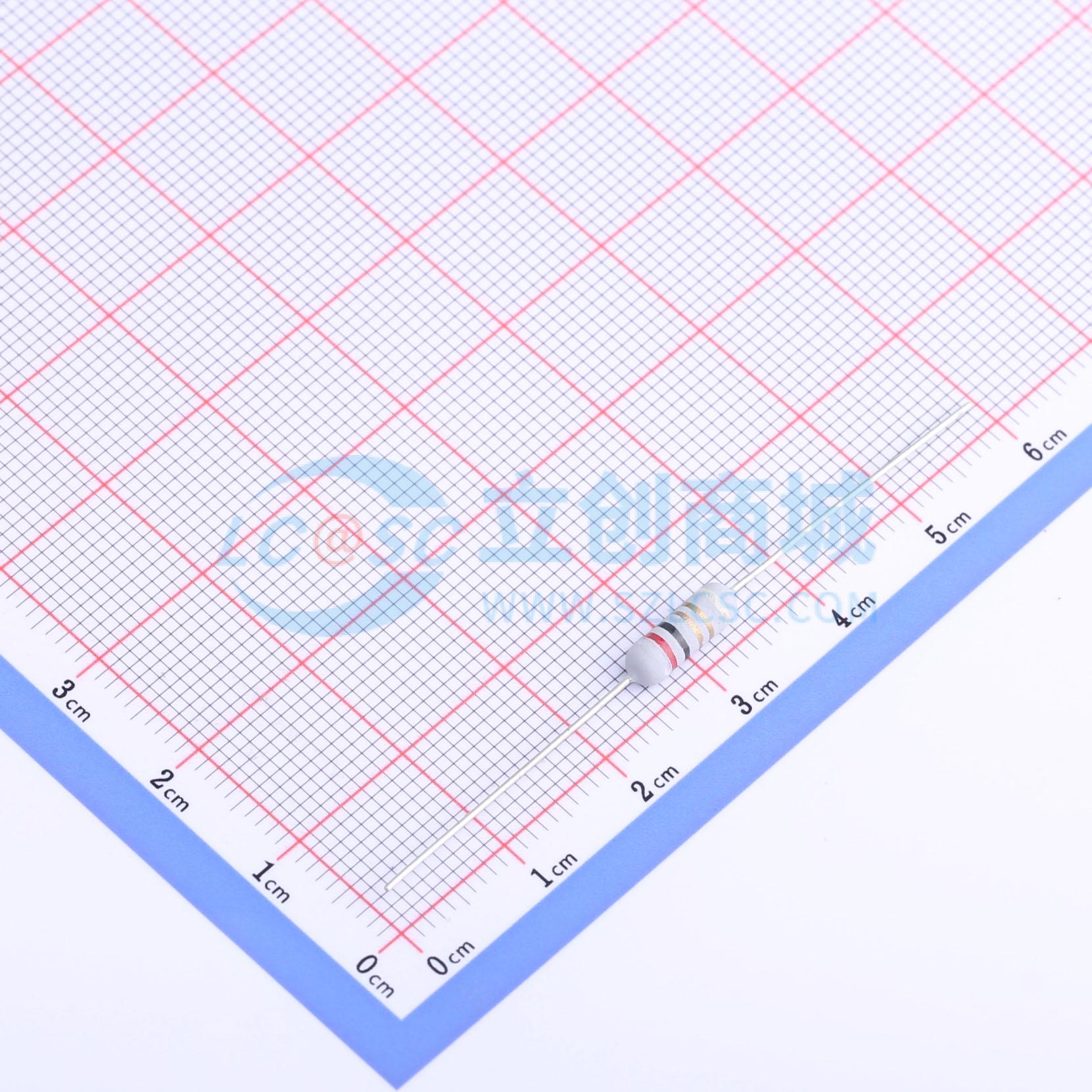 点击查看大图 FRKNP1/2W-2Ω±5%-XT52实物图