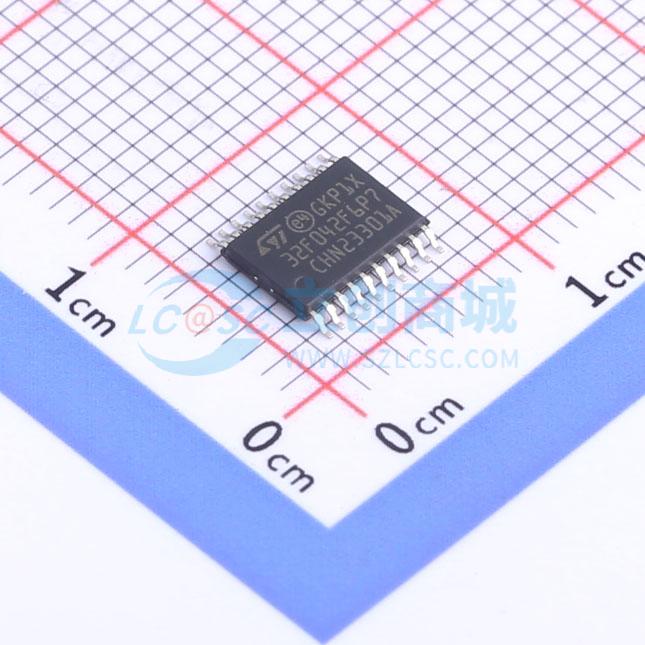 点击查看大图 STM32F042F6P7实物图