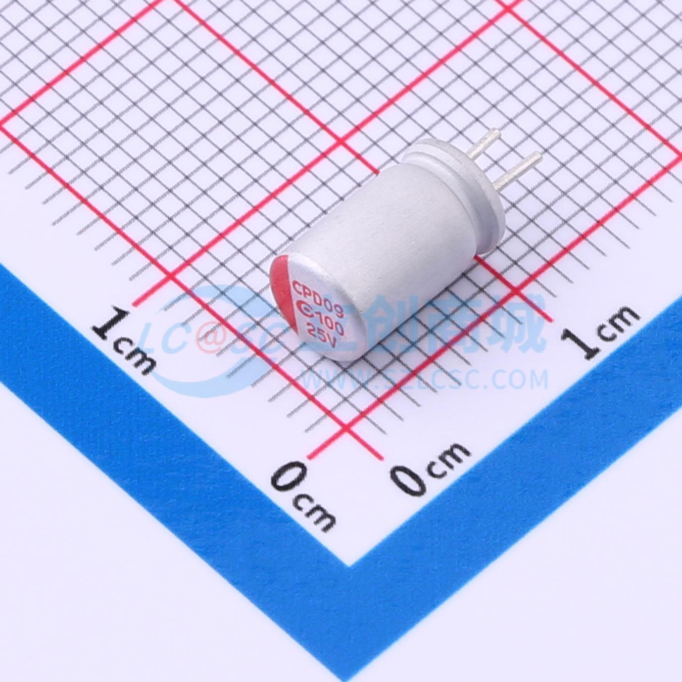点击查看大图 250ARCP101M05X8实物图