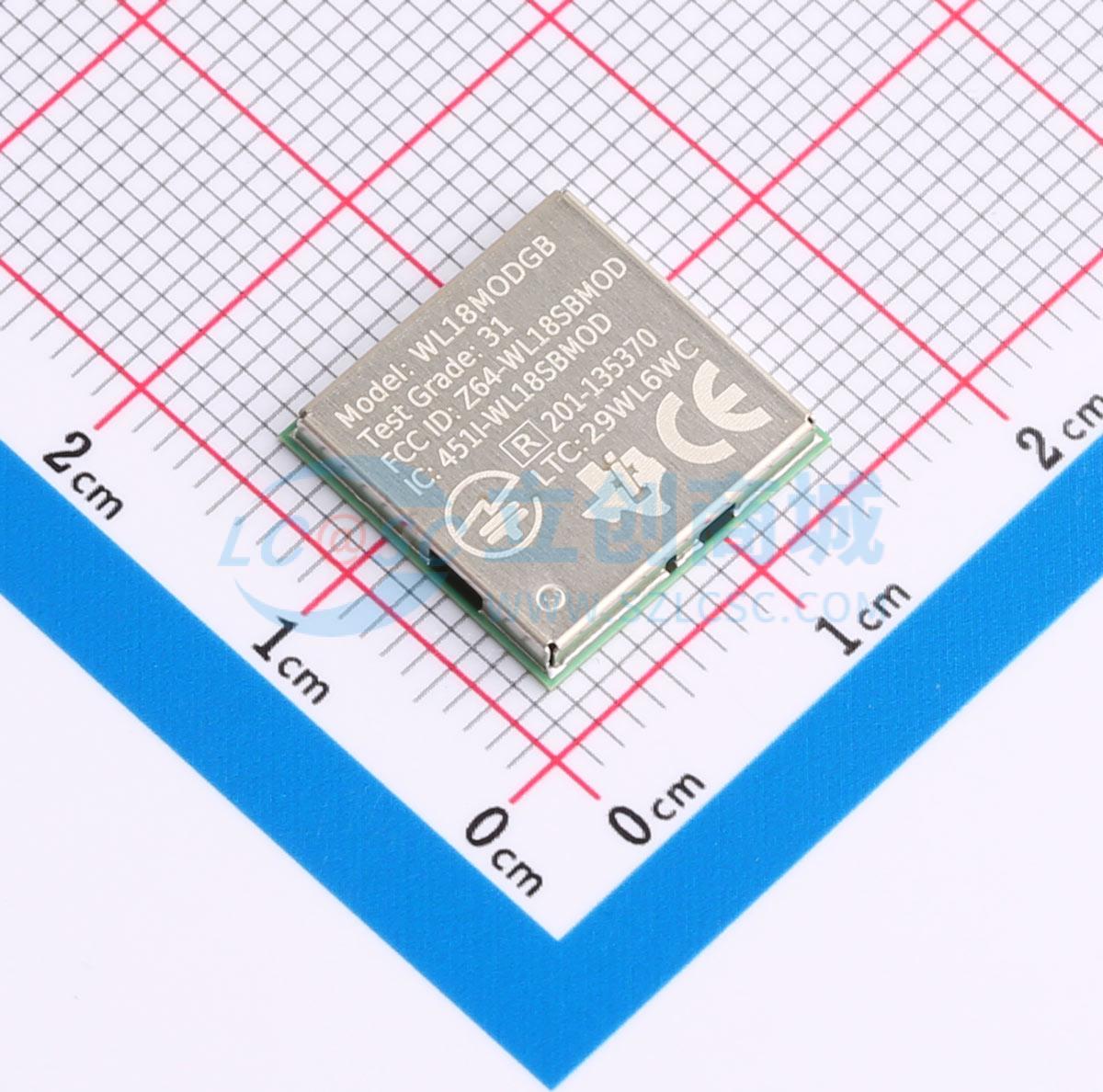 点击查看大图 WL1831MODGBMOCR实物图