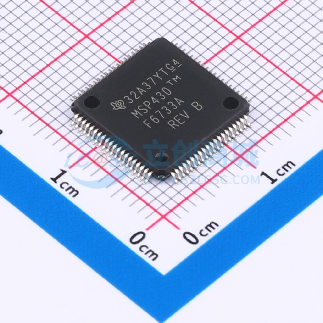 MSP430F6733AIPNR实物图