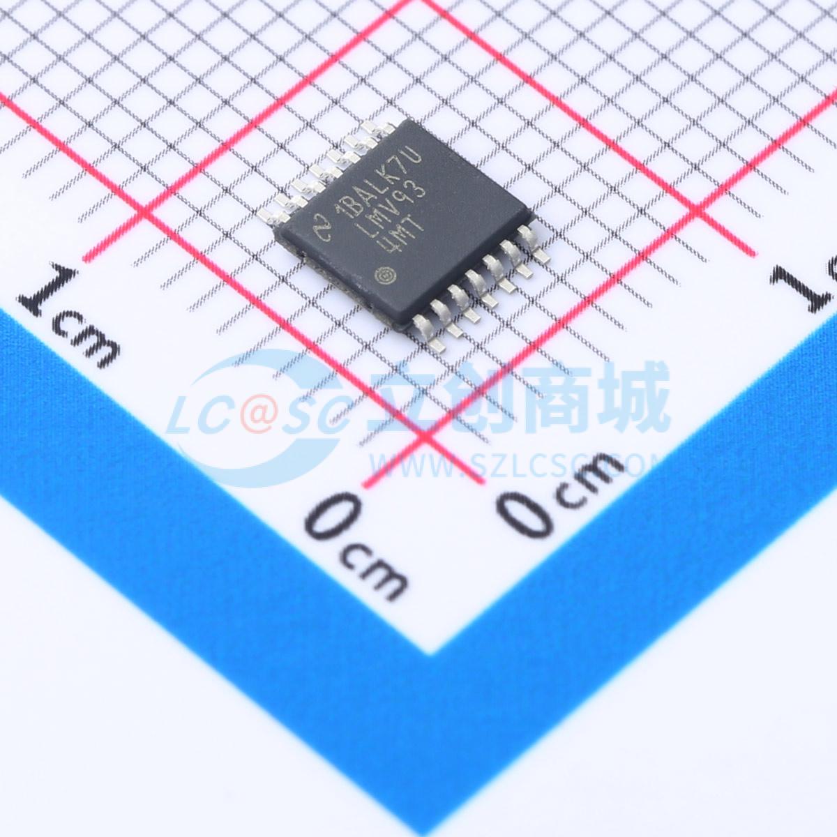 点击查看大图 LMV934MTX/NOPB实物图