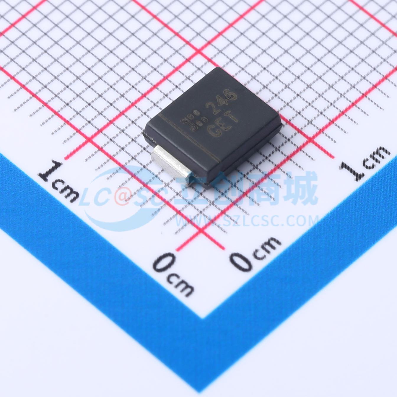 点击查看大图 SMCJ18A-13-F实物图