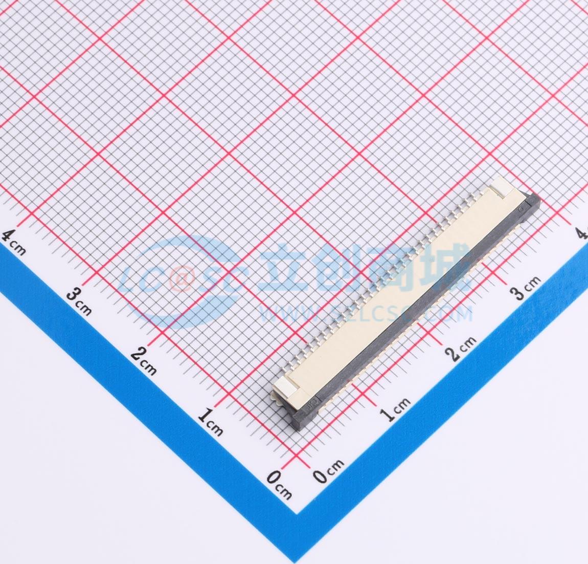 点击查看大图 1.0-30P下接实物图