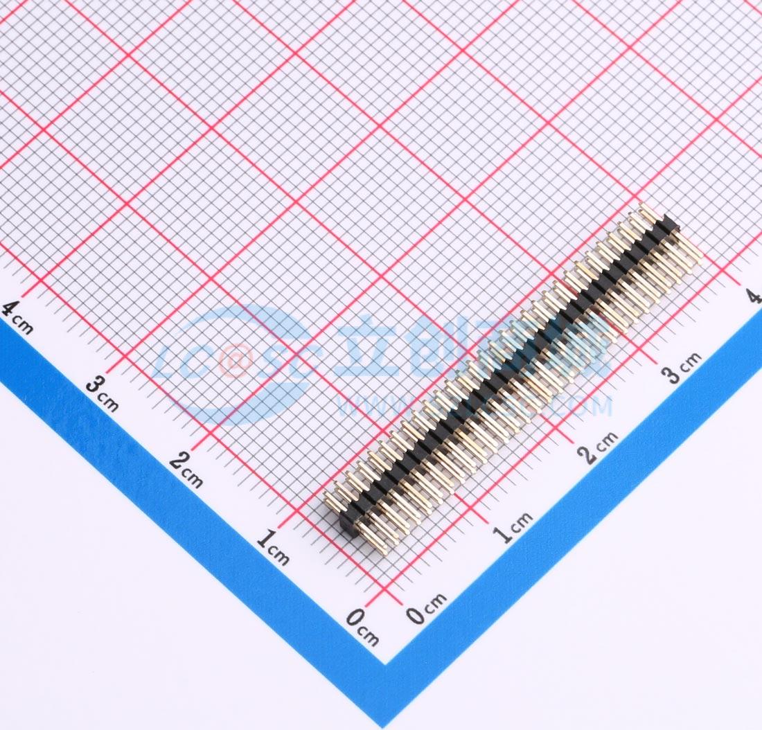 点击查看大图 1.27-2*30P针实物图