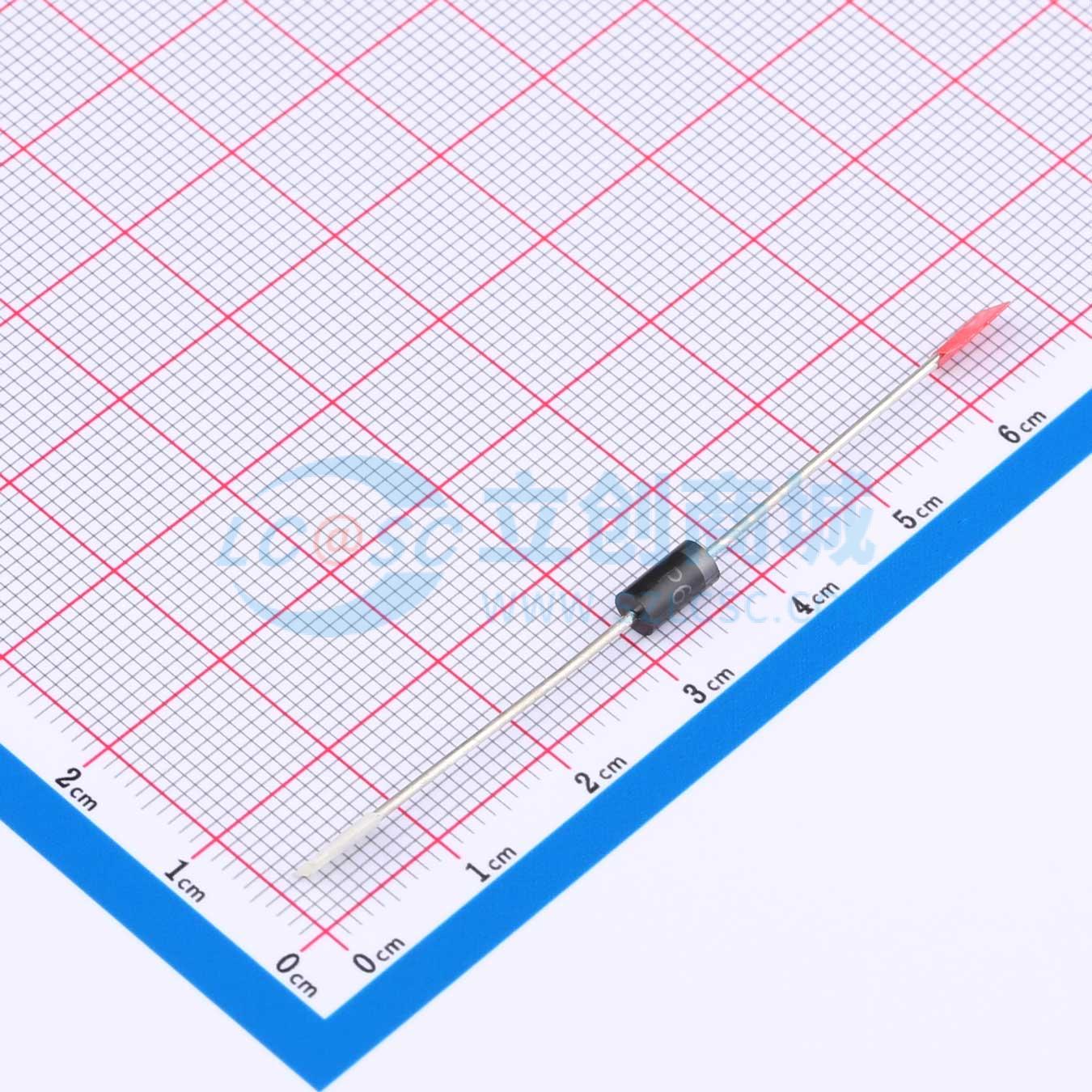 点击查看大图 P6KE30A实物图