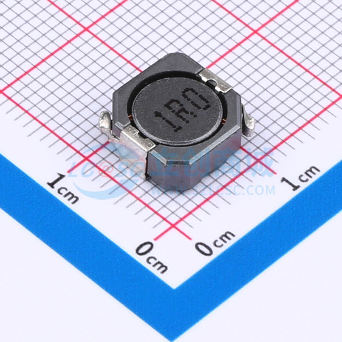 点击查看大图 SMDRH104R-1R0NT实物图