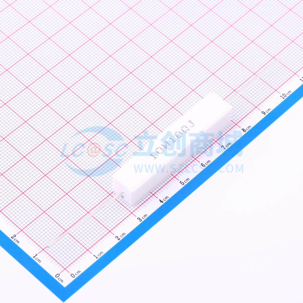 点击查看大图 CR-L10W-10Ω 5% P实物图