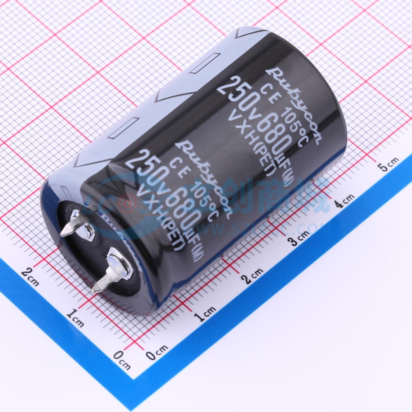 点击查看大图 250VXH680MEFCSN25X40实物图